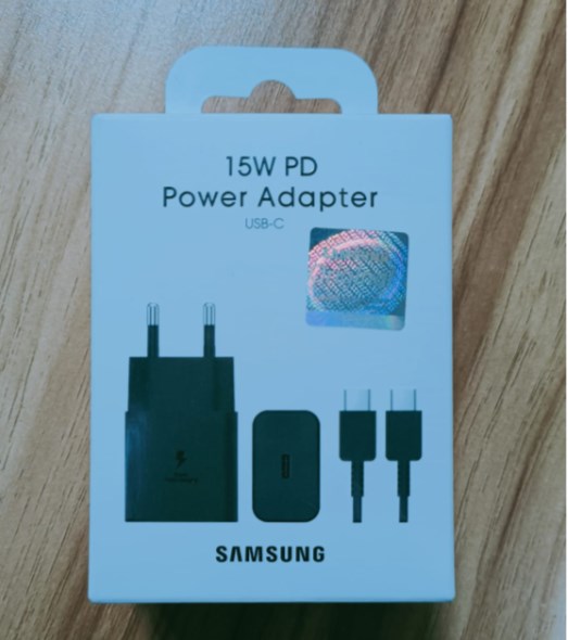 Picture of 100% Samsung Orginal 15W PD Power Charger and Type-C Cable