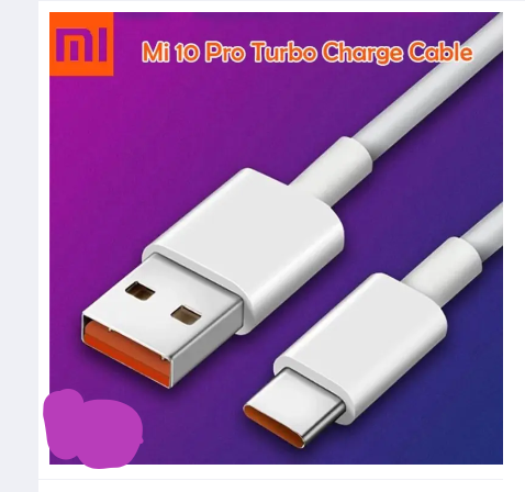 Picture of Xiaomi Type-C 6A 33w, 67w, 120w Turbo Charger Cable Quick Charging Type C USB