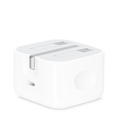Picture of Apple iPhone 20W USB-C PD 3Pin Plug Fast Charging Power Adapter With USB-C to Lightning Cable