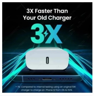 Picture of PD 35W Fast Charging Charger For Apple iPhone 14 13 12 11 15 Pro Max Plus USB C Charger Cable X XR XS Phone Charger Accessories