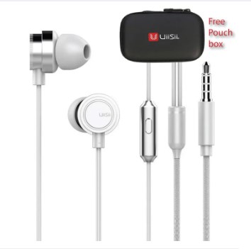 Picture of High-Performance - UiiSii HM13 In-Ear Dynamic Heavy Bass Metal Earphone with Microphone