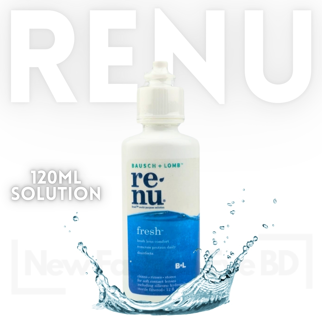 Picture of New Contact Lens Renu Solution water 120ml , Lens water, lens solution SR for all type of contact lens #Renu