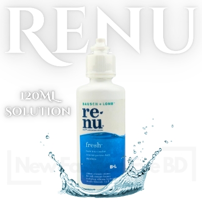 Picture of New Contact Lens Renu Solution water 120ml , Lens water, lens solution SR for all type of contact lens #Renu