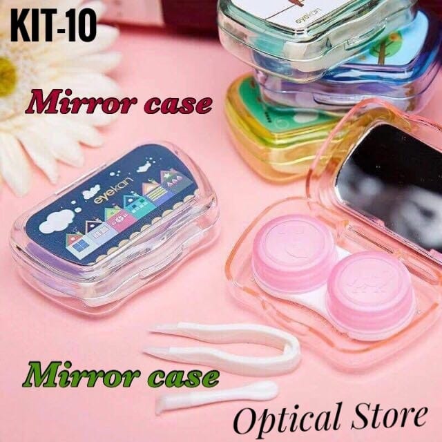 Picture of Contact Lens case, travel Kit Box(Tweezers & Applicator) kit4