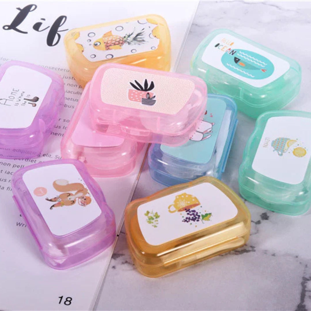 Picture of Contact Lens case, travel Kit Box(Tweezers & Applicator) kit4