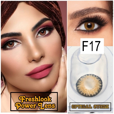 Picture of Freshlook Pure Hazel(Plano & Power)Color Contact Lens with kit box.1 pair Freshlook Colorblends Color contact lens For Eyemakeup/eyefashion. Frehlook Colorblensds Series #purehazel