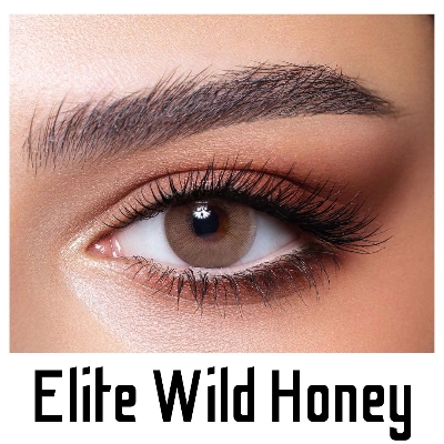 Picture of Bella  Wild Honey Elite Color Contact Lens with Regular Kit Box. For men,women/Unisex. Bella Elite Series. #WildHoney