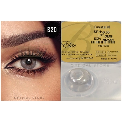 Picture of Bella Crystal N Elite contact lens with kit box B20