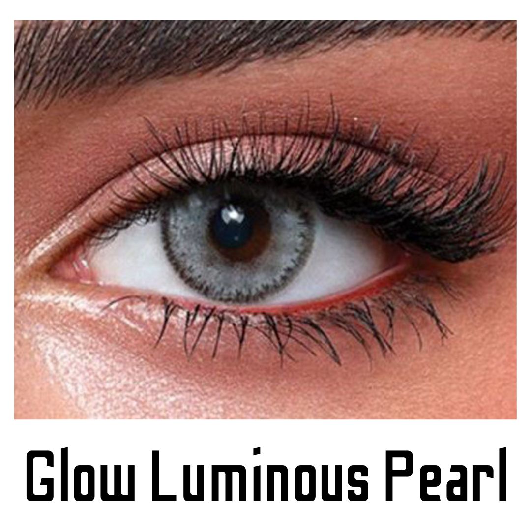 Picture of Bella Luminous Pearl Glow Color Contact Lens with Regular Kit Box. For men,women/Unisex. Bella Glow Series. #luminous.pearl