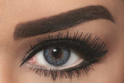 Picture of Bella Blue Contour Color Contact Lens with Regular Kit Box. For men,women/Unisex. Bella Contour Series. #c.blue