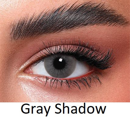 Picture of Bella Gray Shadow Diamond Color Contact Lens with Regular Kit Box. For men,women/Unisex. Bella Diamond Series. #gray,shadow