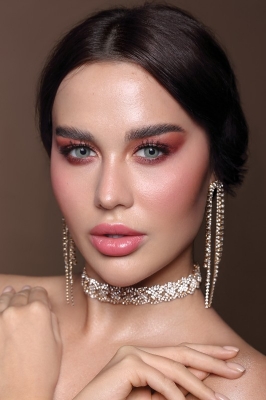 Picture of DAHAB Aqua Color Contact Lens with Regular Kit Box. Dahab Gold Collection. #aqua