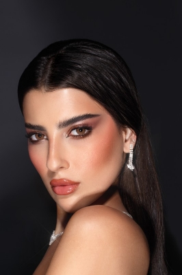 Picture of DAHAB ARGAN Color contact lens with kit box. Dahab Platinum Collection #argan