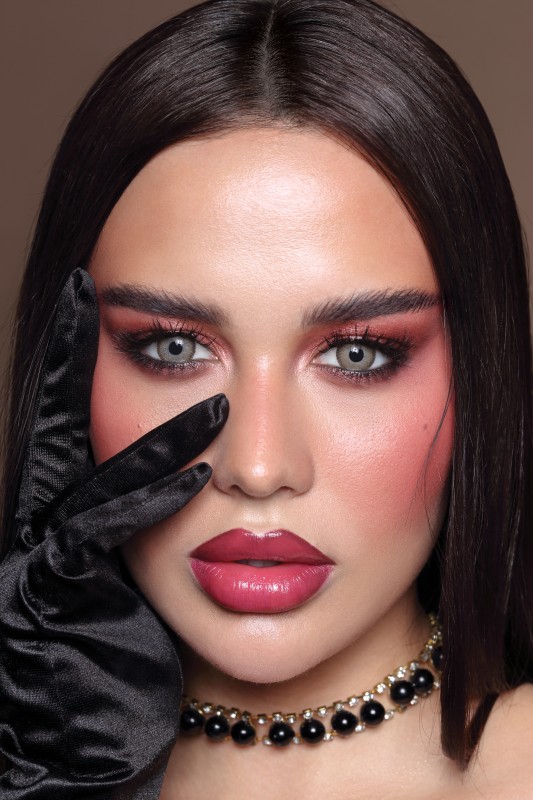 Picture of DAHAB Lumirere Hazel Color Contact Lens with Regular kit box for men,women/Unisex. Dahab Gold Collection. #lhazel