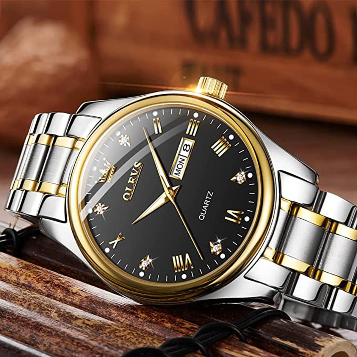 Picture of OLEVS Fashion Men's Quartz Watches || OLEVS 5563 Premium Quality water resistant Watch For Men