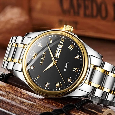 Picture of OLEVS Fashion Men's Quartz Watches || OLEVS 5563 Premium Quality water resistant Watch For Men