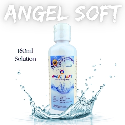 Picture of Contact Lens Angel soft Solution water 160ml, Lens water, lens solution SA