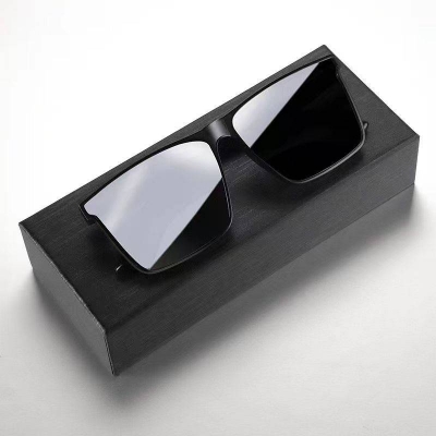 Picture of Double Poly Sunglass New Trendy Look Very Stylish Black Sunglass for Men DX11