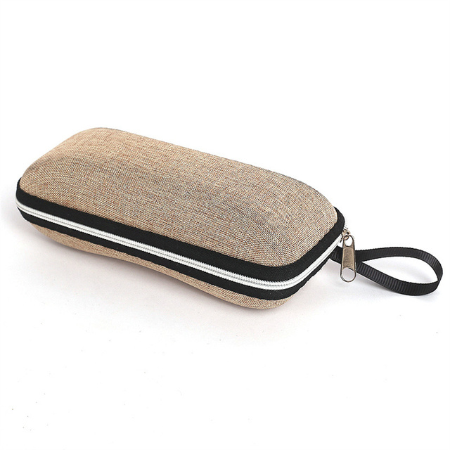 Picture of Vintage Fashion Zipper Portable Glasses Box Glasses Holder Eyeglasses Accessories Eyeglasses Case - Modern - Choice Expression VIN7