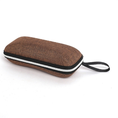Picture of Vintage Fashion Zipper Portable Glasses Box Glasses Holder Eyeglasses Accessories Eyeglasses Case - Modern - Choice Expression VIN7