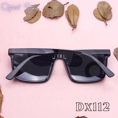 Picture of Trendsetter - Fashion Innovator - Highly Durable - New Trendy Look Very Stylish Black Sunglass for Men 2023 - Sustainable Choice DX112