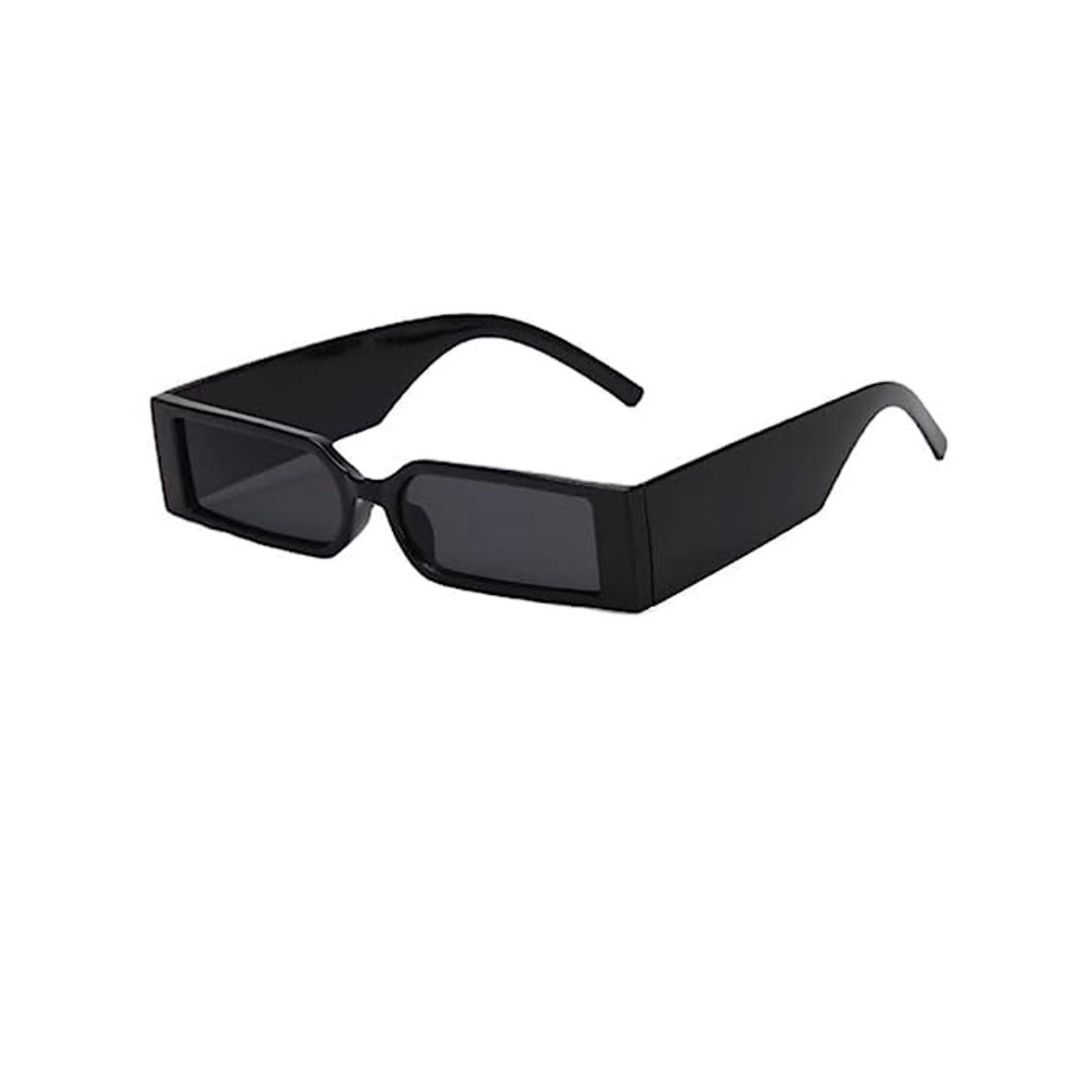 Picture of Tiktok Luxury Rectangle Fashion Sunglasses Man Vintage Designer Brown Shades Sun Glasses Small Frame Personality UV400 Eyewear