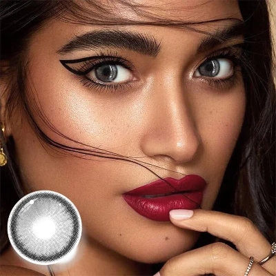 Picture of Freshlady dawn gray Contact Lenses, Natural Color Lens Eyes Yearly Color Contact Lenses For Eyes big beauty Contact Lenses Eye Cosmetic Color eyes Unisex Lareen Cosmetic Contact Lenses
