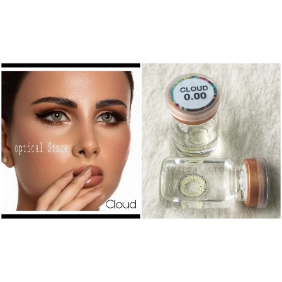 Picture of KSSEYE cloud Contact Lenses, Natural Color Lens Eyes Yearly Color Contact Lenses For Eyes big beauty Contact Lenses Eye Cosmetic Color eyes Unisex Lareen Cosmetic Contact Lenses