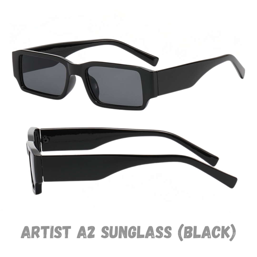 Picture of Retro Rectangle Square Frame Stylish Sunglasses for men,women. Summer Outdoor Sun Protection | Vintage Sunglasses Men Women Sunglasses Cycling Sunglasses Travel Sunglasses Anti-UV Fishing Hiking Eyewear #tt2