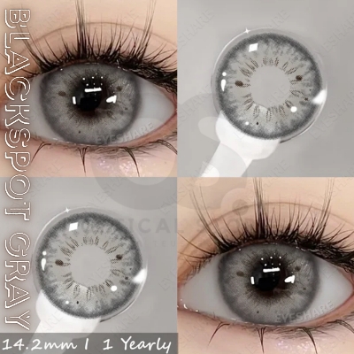 Picture of KSSEYE BlackSpot/HC2 Gray Color Contact Lens for men & women. Eye Beauty Makeup Contact Lenses. Ksseye Blackspot Series. #hc2.Gray
