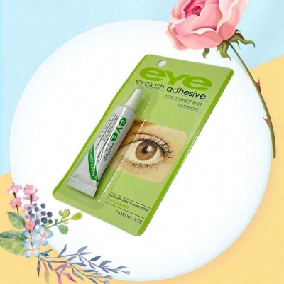 Picture of 1 Pair Eyelash Glue White/Black Waterproof False Eyelashes Makeup Adhesive Eye Lash Glue Cosmetic Tool Eyelash Glue