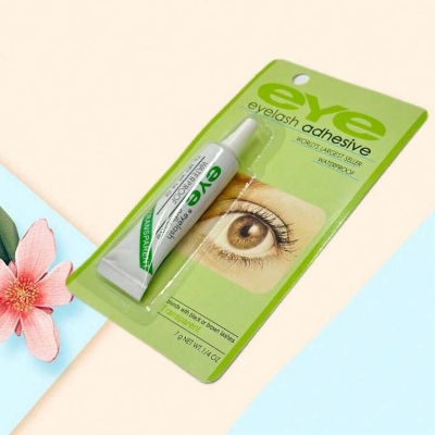 Picture of 1 Pair Eyelash Glue White/Black Waterproof False Eyelashes Makeup Adhesive Eye Lash Glue Cosmetic Tool Eyelash Glue