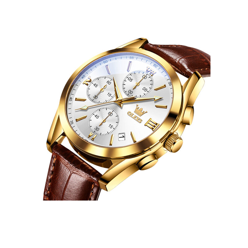 Picture of OLEVS Men Watch Luxury Leather Luminous Hand Watch  CPY Leather Quartz Fashion Watch for Men