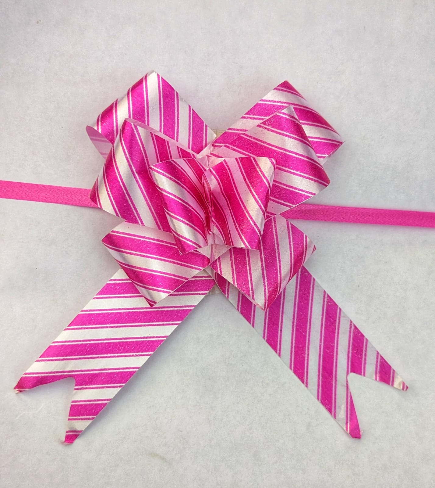 Picture of Gift Packing Pull Flower Ribbon for Gift Wrap and Decoration Multicolour Medium Size Gift Flower Ribbon