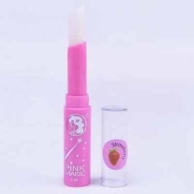 Picture of Pink Magic Strawberry Lip Balm Color Transforming Lip Balm 5 ps