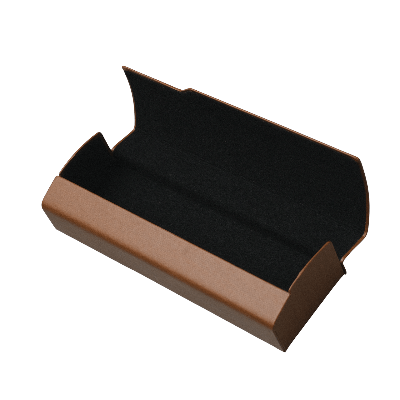 Picture of New Premium Square Hard Shell Eyeglass/Sunglasses Portable Case for all type of Eyglass/Sunglass. 1 pcs Hard Shell Magnetic Premium Sunglasses Box For Prttect Sunglass and Eywear. Premium Hard Shell Box. #premium.box