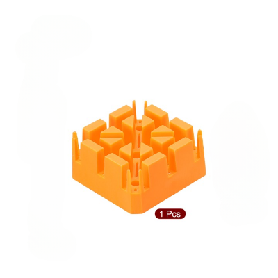 Picture of Uxcell Watch Band Link Pin Remover Tool Set Hammer Punch Pins with Orange Strap Holder for Watch Repair