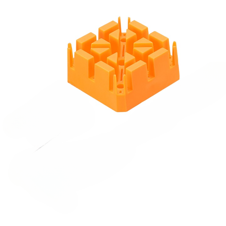Picture of Uxcell Watch Band Link Pin Remover Tool Set Hammer Punch Pins with Orange Strap Holder for Watch Repair