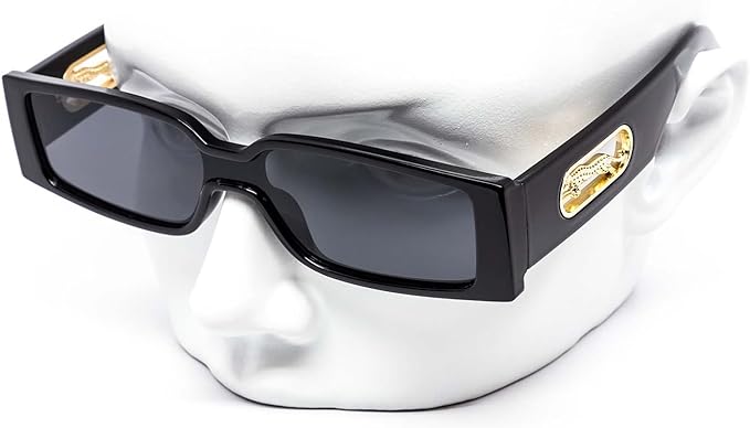 Picture of Tiny tiger Square Leopard Sunglasses For Men Women Luxury Samll Panther Rectangle Punk Sun Glasses Shades