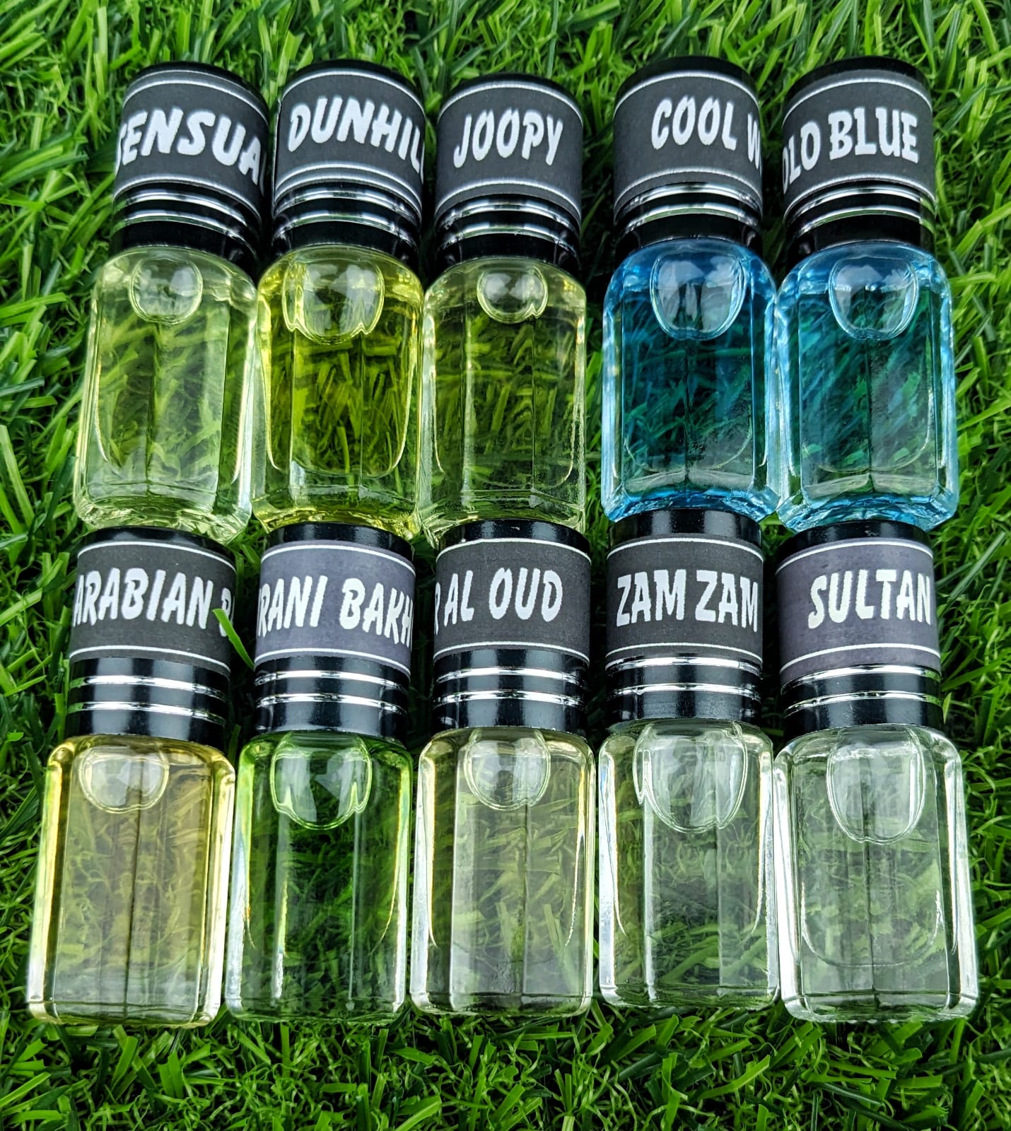 Picture of Arabian & Royel Fragrance Traditional Attar 10pcs different Fragrance combo attar perfume for Mens Non-alcohol Halal Perfume Package AR10