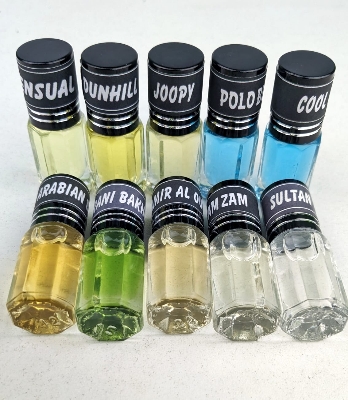 Picture of Arabian & Royel Fragrance Traditional Attar 10pcs different Fragrance combo attar perfume for Mens Non-alcohol Halal Perfume Package AR10