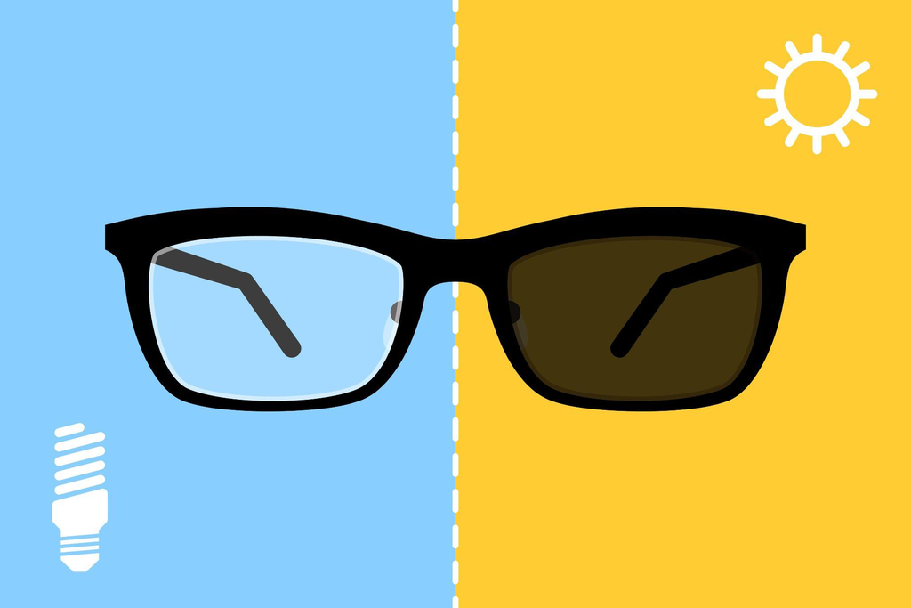 Picture of 2 in 1 Regular mobile & Sunlight ray Photosun Bluecut Glass All in one Anti Blue Light Computer Glasses men-women Blue Light & sunlight Blocking Eyewear Radiation UV420 Protection Gaming Eyeglass Frame RPB