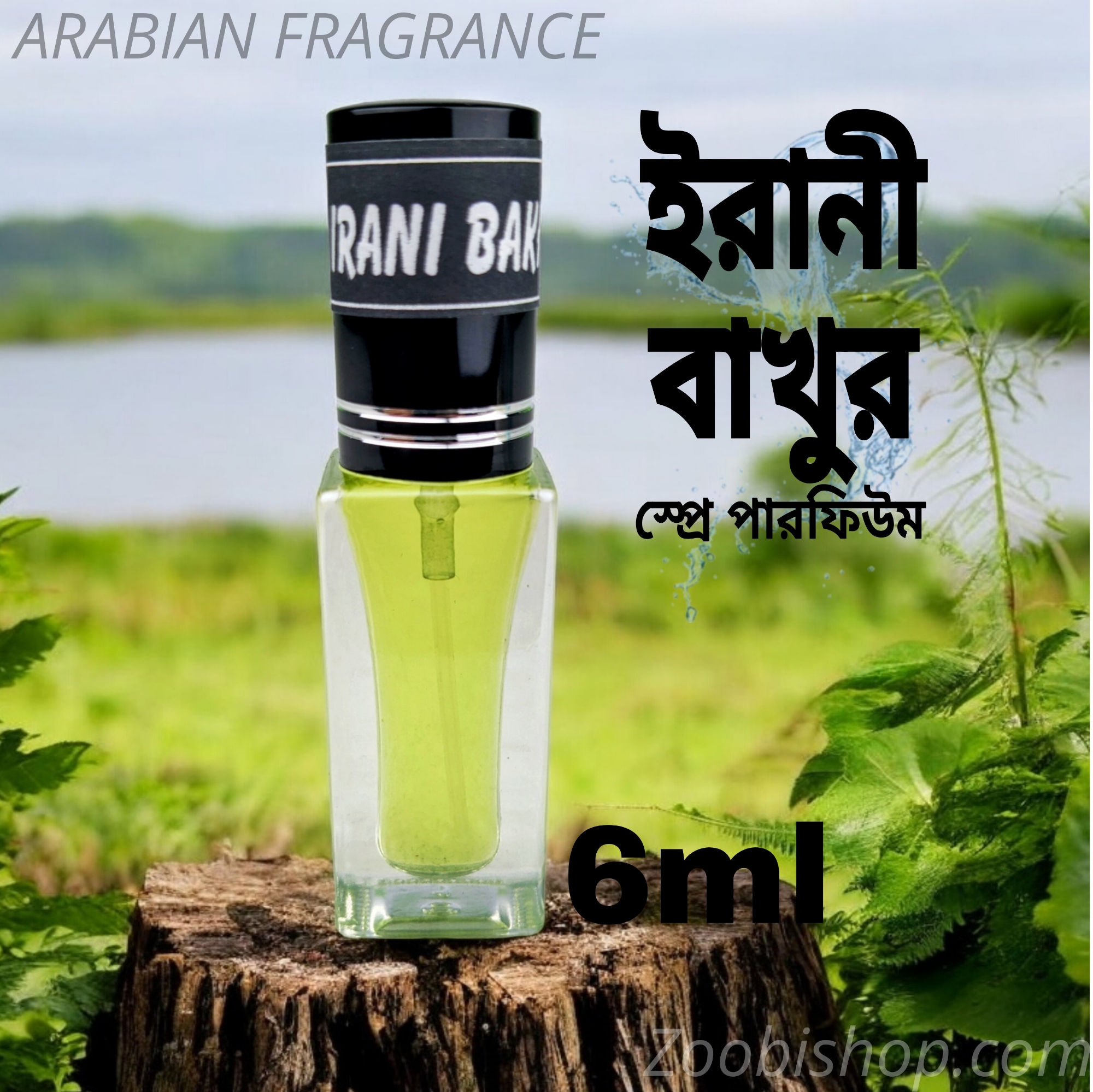 Picture of IRANI BAKHOOR Arabian Parfum Spray 6ml Traditional Luxurious Islamic Scent attar for unisex Signature Aroma Non-alcohol Halal Perfume Package RA6
