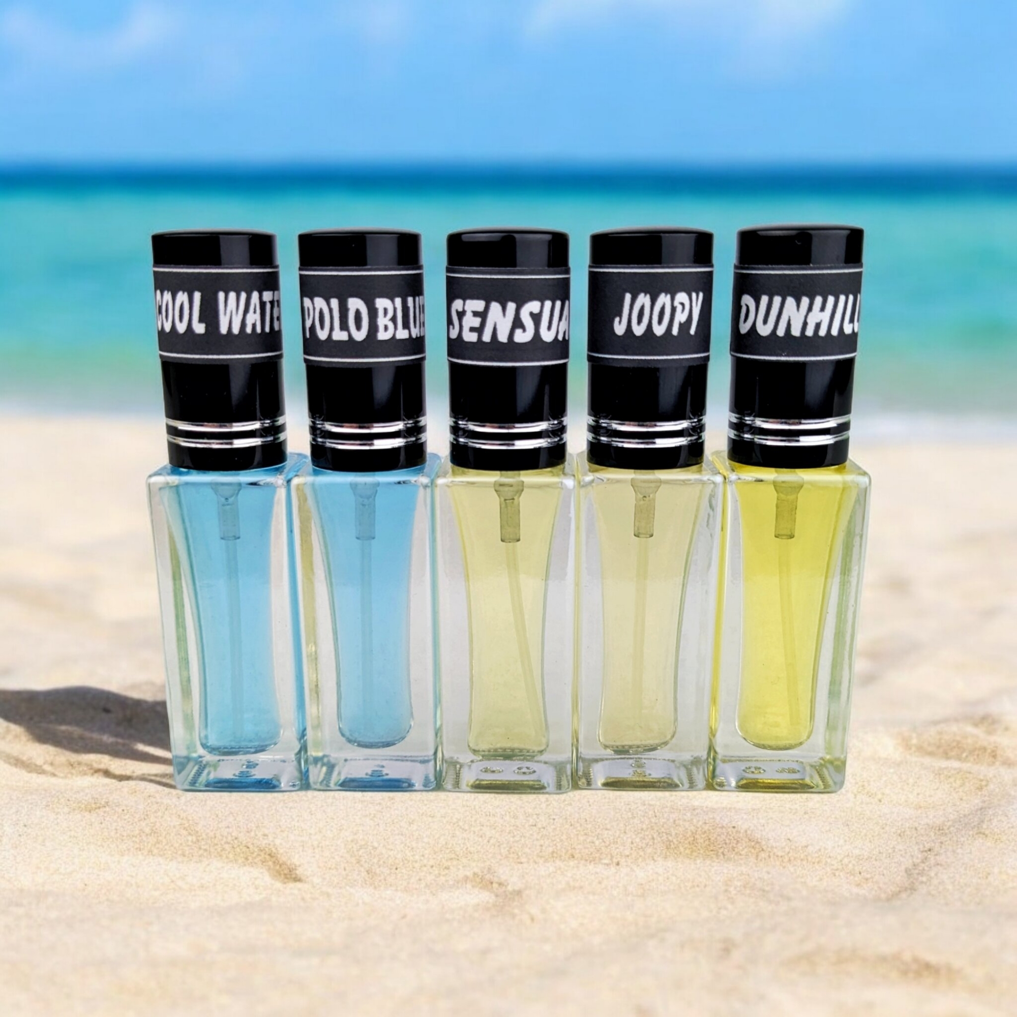 Picture of ROYEL Parfum Spray Traditional Attar-5pcs different Fragrance combo Luxurious Islamic Scent attar for unisex Signature Aroma Non-alcohol Halal Perfume Package RA6