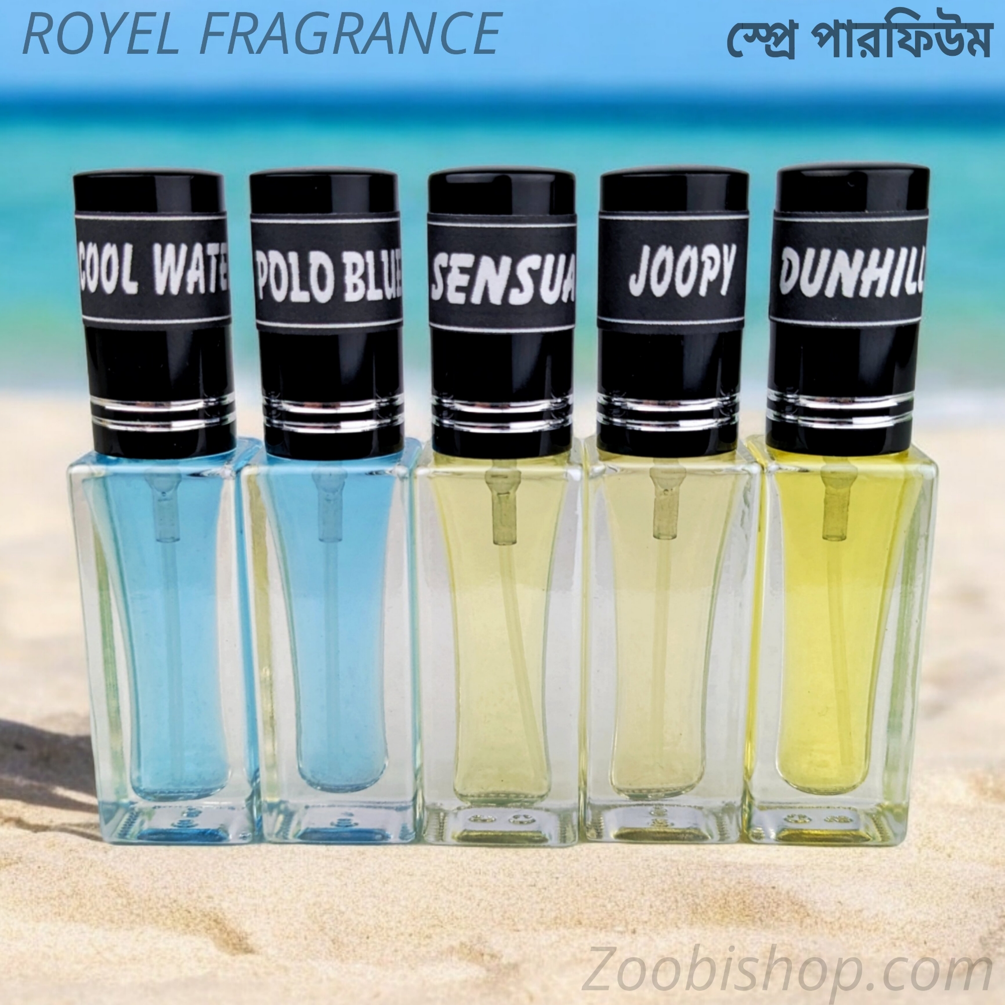 Picture of ROYEL Parfum Spray Traditional-5pcs different Fragrance combo Luxurious Islamic Scent for unisex Signature Aroma Non-alcohol Perfume Package RA6