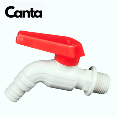 Picture of PVC Plastic Water Tap Ivory Garden Basin Faucet Plastic Kitchen Faucet