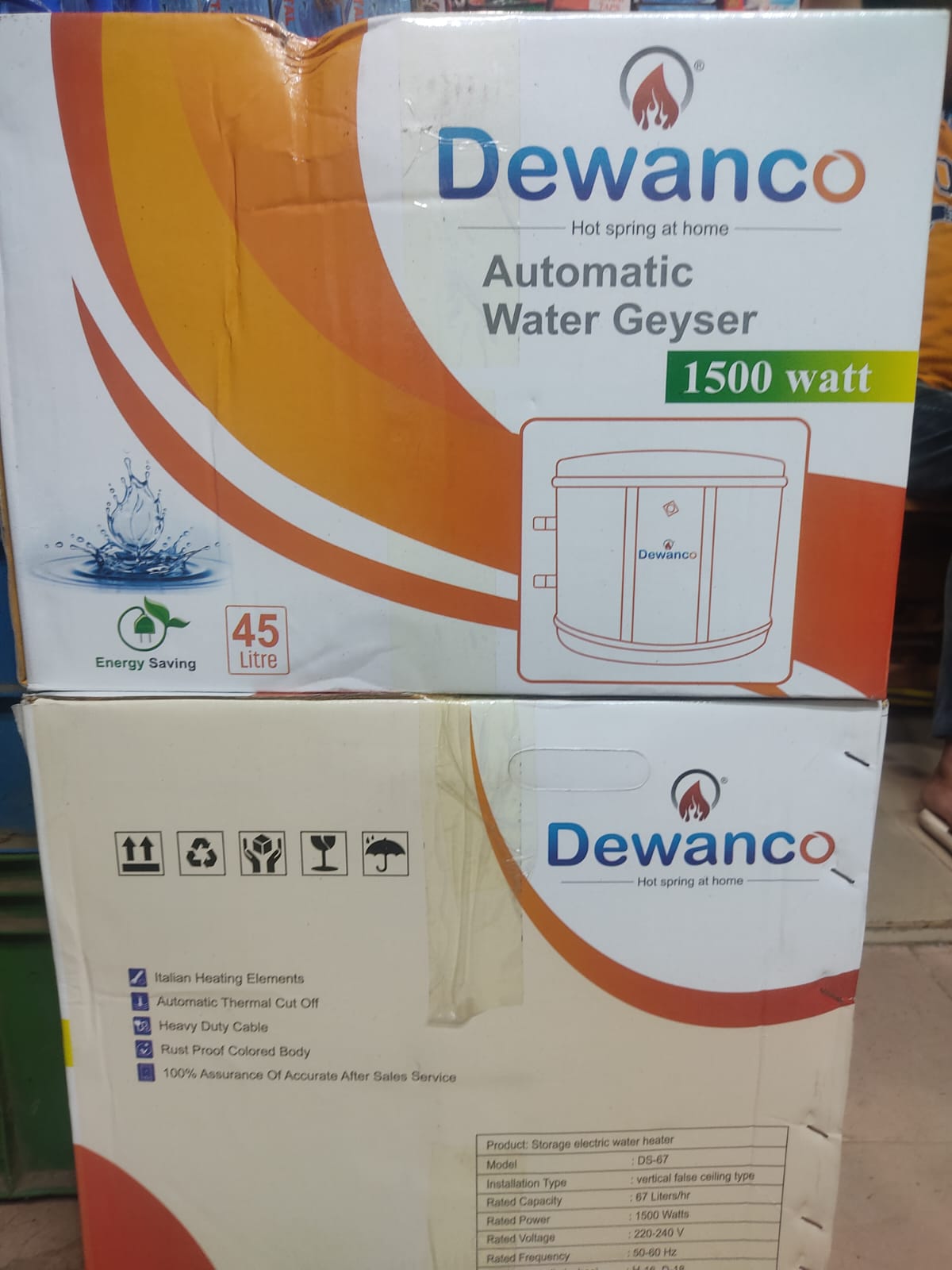 Picture of DEWANCO 30 Liters Geyser/Water Heater