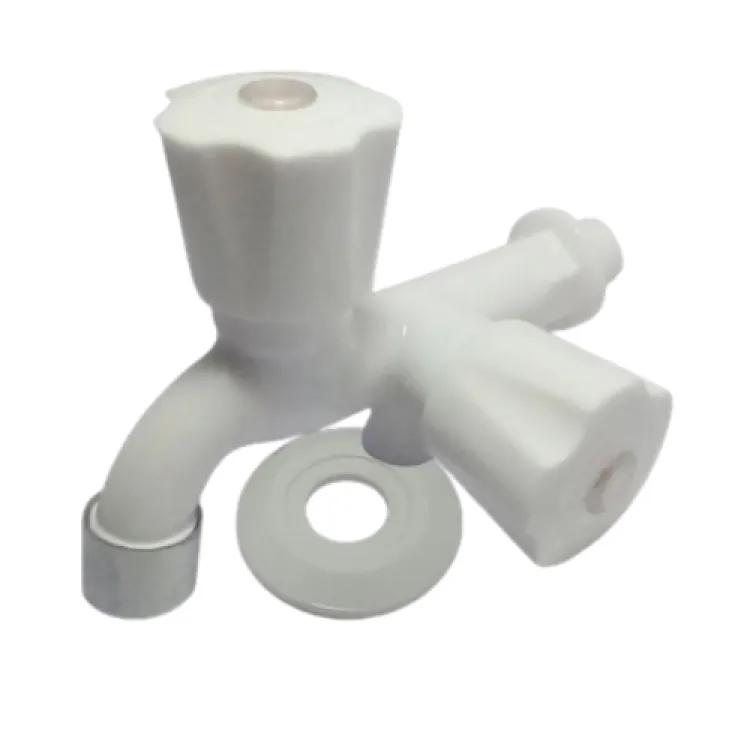 Picture of 2 in 1 Water tap Plastic 2 Way Bib Bath/Kitchen Cock Tap Bathroom Accessories Hand Shower