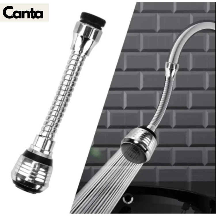 Picture of Kitchen Faucet Anti-splash Aerator 360 Rotating Bubbler Bathroom Faucet Sprayer Saving Water Tap Sink Nozzle Extender Adapter