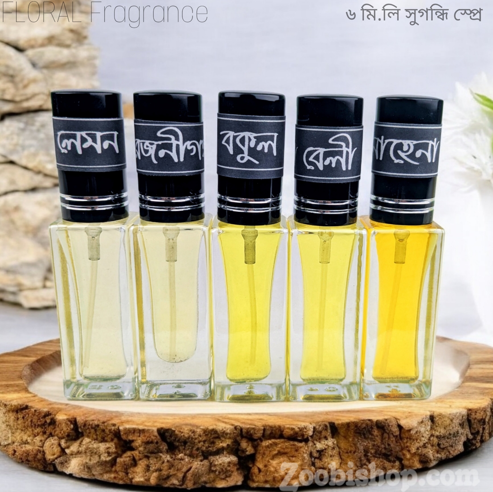 Picture of Floral Parfum Spray Traditional-5pcs different Fragrance combo Luxurious Islamic Scent for Men's Signature Aroma Non-alcohol  Perfume Package RA6